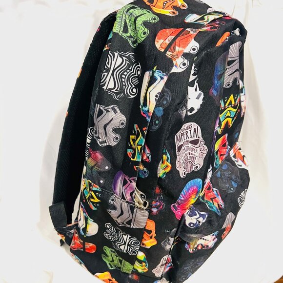 Loungefly Star Wars-Imperial Storm Keeper-Disney Parks-Helmets-Front Zip Pocket - Picture 6 of 16